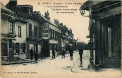 Albert Rue d'Amiens à Albert