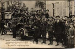 Amiens groupe d'Anglais et d'Ecossais à Amiens