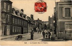 Ault Grande Rue et eglise