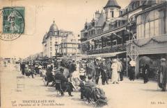 Trouville Sur Mer - Les Planches Et Le Trouville Palace -
																					14360 Trouville-sur-Mer
																			
