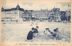 Trouville - Trouville Palace - Hotel De Paris Sur La Plage -
													14 Calvados
												