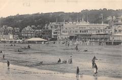 Trouville Sur Mer - Le Casino Et La Plage -
																					14360 Trouville-sur-Mer
																			