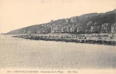 Trouville Sur Mer - Panorama De La Plage -
																					14360 Trouville-sur-Mer
																			