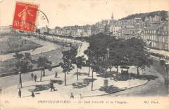 Trouville Sur Mer - Le Quai Joinville Et La Touques -
																					14360 Trouville-sur-Mer
																			
