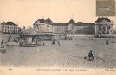 Trouville Sur Mer - La Plage Et Casino -
																					14360 Trouville-sur-Mer
																			