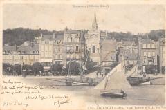 Trouville Sur Mer - Quai Tolstain Et Nd.des Victoires à Trouville-sur-Mer