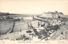 Trouville Sur Mer - L'Avant Port Et Casino -
																					14360 Trouville-sur-Mer
																			