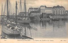 Trouville Sur Mer - Le Bassin Des Yachts Et Casino -
																					14360 Trouville-sur-Mer
																			