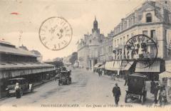 Trouville Sur Mer - Les Quais Et Hotel De Ville -
																					14360 Trouville-sur-Mer
																			