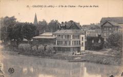 Chatou - L'Ile De Chatou - Vue Prise Du Pont -
																					78400 Chatou
																			