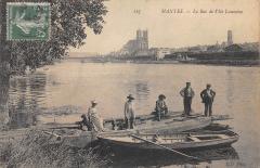 Mantes - Le Bac De L'Ile Laumone