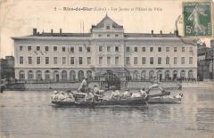 Rive De Gier - Le Joutes Et Hotel De Ville -
																					42800 Rive-de-Gier
																			