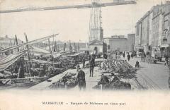 Marseille - Barques De Pecheurs Au Vieux Port -
																					13000 Marseille
																			