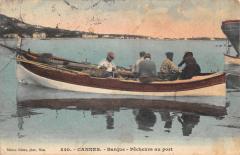 Cannes - Barques - Pecheurs Au Port -
																					06150 Cannes
																			