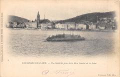 Caudebec En Caux - Vue Generale Prise De La Rive Gauche De La Seine
