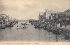 Palavas - Le Canal Pendant Les Joutes -
													34 Hérault
												
