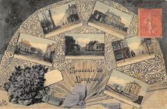 Souvenir De Longnes - Cpa toilée -
																					78980 Longnes
																			
