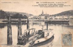 Caudebec En Caux - La Seine Et Le Bac -
													76 Seine Maritime
												