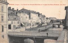 Epinal - Le Canal Des Grands Moulins Et Quai Des Bons Enfants à Épinal
