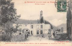 Etival - Maisons Incendiees Au Vivier - Section D'Etival