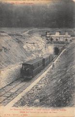 Le Thillot - Le Tramway Du Thillot A Lure Entrant Dans Le Tunnel au Thillot