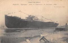 Port De Bouc - Paquebot Espagne Apres Le Lancement - 19 Decembre 1909 à Port-de-Bouc