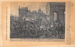 Paris - Le Transport Des Filles De Joye A L'Hopital à Paris