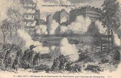 Paris - Documents Historiques - Attaque De La Barricade Au Pantheon à Paris