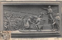 Paris - Bas Relief De La Statue De La Republique à Paris