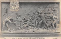 Paris - Bas Relief De La Statue De La Republique à Paris
