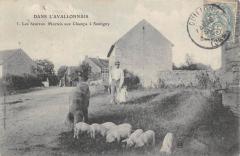 Dans L'Avalonnais - Les Heureux Mortels Aux Champs A Santigny -
																					89420 Santigny
																			