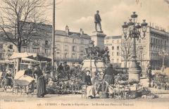 Le Mans - Place De La Republique - Le Marche Aux Fleurs Du Vendredi -
																					72100 Le Mans
																			