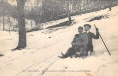 Haute Alsace - Divertissement De Nos Soldats Sur Les Pentes Du Bellacker -
													68 Haut Rhin
												