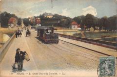 Tours - Le Grand Pont Et La Tranchee - Tramway -
																					37200 Tours
																			