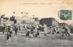 Trouville Sur Mer - La Plage Et Le Casino - Scene De Plage -
																					14360 Trouville-sur-Mer
																			