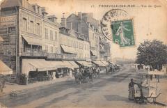 Trouville Sur Mer - Vue Des Quais - Marchand Ambulant -
																					14360 Trouville-sur-Mer
																			