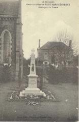 Monument aux morts à Saint-Mars-d'Égrenne