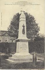 Monument aux morts à Saint-Mars-d'Égrenne
