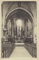 Intérieur de l'église à Saint-Mars-d'Égrenne