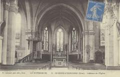 Intérieur de l'église à Saint-Mars-d'Égrenne