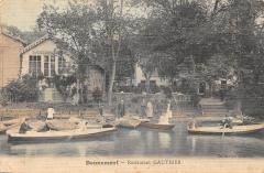 88 Dennemont - Restaurant Gauthier - Cpa Toilee -
													78 Yvelines
												