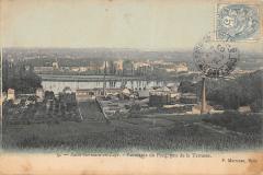 Saint Germain En Laye - Panorama Du Pecq - Pris De La Terrasse -
																					78100 Saint-Germain-en-Laye
																			