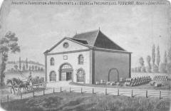 Atelier De Fabrication D'Antiderapants A L'Usine Pneumatique Fougerat