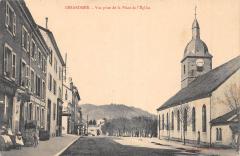 Gerardmer - Vue Prise De La Place De L'Eglise à Gérardmer