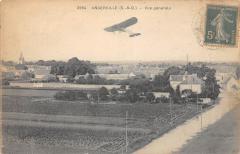 Angerville - Vue Generale - Aeroplane à Angerville