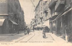Cannes - Perspective De La Rue D'Antibes à Cannes