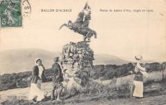Ballon D'Alsace - Statue De Jeanne D'Arc En 1909