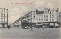 Lille - Place Jeanne D'Arc à Lille