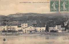 Sault Brenaz - Quartier Du Pont Face Sur Le Rhone à Sault-Brénaz