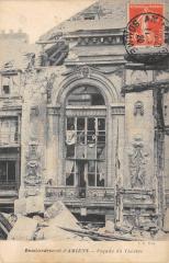 Amiens - Bombardement - Facade Du Theatre -
																					80080 Amiens
																			